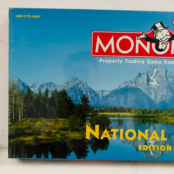 Vintage Monopoly National Parks Edition Hasbro 1998 Board Game New Sealed - Picture 2 of 7